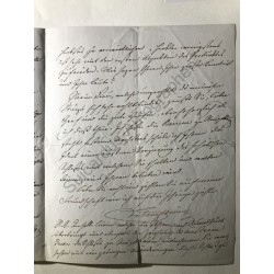 Wien, 6. Dezember 1842 - Brief mit eigenhändiger Unterschrift