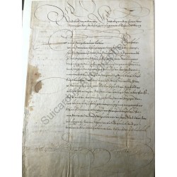 Prag 1587 - Brief mit...