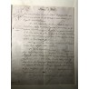 Verona, 30. Dezember 1813 - Brief mit eigenhändiger Unterschrift