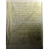 Verona, 30. Dezember 1813 - Brief mit eigenhändiger Unterschrift