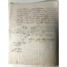 Moskau, 22. Oktober 1818 - Brief mit eigenhändiger Unterschrift