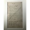 1866 - Eigenhändiges Gedicht 'Am Main'