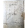 Prag 1587 - Brief mit eigenhändiger Unterschrift