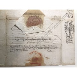 Prag 1587 - Brief mit eigenhändiger Unterschrift