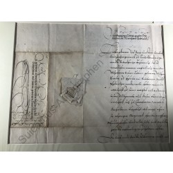 Aschaffenburg, 24.12.1596 - Eigenhändiger Brief  an den Schultheißen von Künzelsau