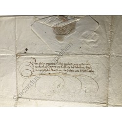 Bamberg, 7. September 1630 - Brief mit eigenhändiger Unterschrift