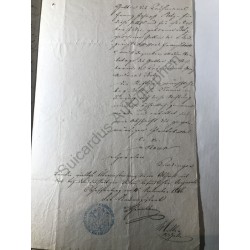 Aschaffenburg 1819-1854 - 14 amtliche Schriftstücke