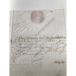 Mainz, 23. März 1716 - Brief mit eigenhändiger Unterschrift