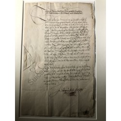 Mainz, 20. Februar 1604 - Brief mit eigenhändiger Unterschrift