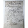 Würzburg, 7. Juni 1651 - Brief mit eigenhändiger Unterschrift