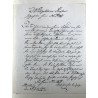 Meersburg, 26. Juli 1802 - Brief mit eigenhändiger Unterschrift