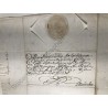 Aschaffenburg, 14.12.1694 - Brief mit eigenhändiger Unterschrift