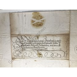 Würzburg, 7. Juni 1651 - Brief mit eigenhändiger Unterschrift