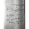 Mainz, 21. Januar 1782 - Brief mit eigenhändiger Unterschrift
