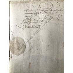 Regensburg, 10.02.1598 - Brief mit eigenhändiger Unterschrift