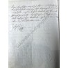 Wien, 10. September 1710 - Dankesbrief mit eigenhändiger Unterschrift
