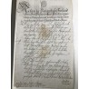 Mainz, 1. Januar 1781 - Urkunde mit eigenhändiger Unterschrift
