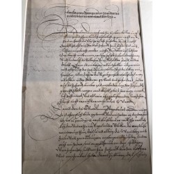 Aschaffenburg, 16.09.1601 - Brief mit eigenhändiger Unterschrift