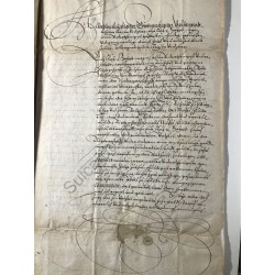 Mainz, 16. April 1603 - Brief mit eigenhändiger Unterschrift
