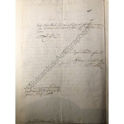 Würzburg, 24. November 1684 - Brief mit eigenhändiger Unterschrift