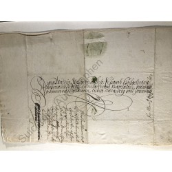 Regensburg, 5. Februar 1654 - Brief mit eigenhändiger Unterschrift