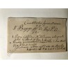 1835-1865 - Vier eigenhändige Schriftstücke