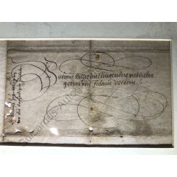 Aschaffenburg, 14.10.1605 - Brief mit eigenhändiger Unterschrift