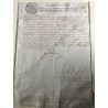 Spanien 1672 - Urkunde mit eigenhändiger Unterschrift