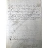 Wien, 20. Januar 1720 - Brief betreffend den Tod seiner Mutter