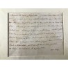 Wien, 21. Juni 1814 - Eigenhändiger Brief mit Unterschrift