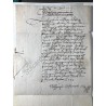 Mainz, 8. Mai 1583 - Brief mit eigenhändiger Unterschrift