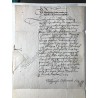 Mainz, 8. Mai 1583 - Brief mit eigenhändiger Unterschrift