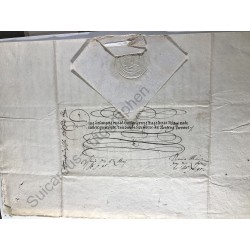 Mainz, 27. April 1595 - Brief mit eigenhändiger Unterschrift