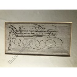 Aschaffenburg, 04.08.1628 - Brief mit eigenhändiger Unterschrift