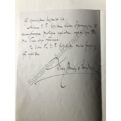 Karlsruhe 1915 - Brief mit eigenhändiger Unterschrift