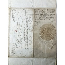 Prag, 29. Januar 1590 - Brief mit eigenhändiger Unterschrift