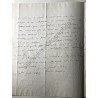 Paris, 17. Dezember 1807 - Brief mit eigenhändiger Unterschrift