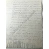 Campo a S. Andre 8. September 1644 - Brief mit eigenhändiger Unterschrift