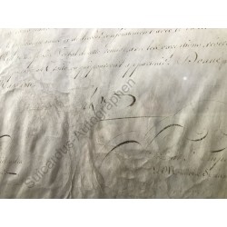 Paris, 20. März 1810 Brief mit eigenhändiger Unterschrift