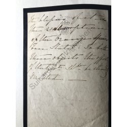 Schloss Windsor, 8. Januar 1857 - Eigenhändiger Brief