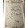 Amöneburg 30. Juli 1574 - Brief mit eigenhändiger Unterschrift