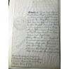 Urkunde vom 26. Juni 1908 mit eigenhändiger Unterschrift