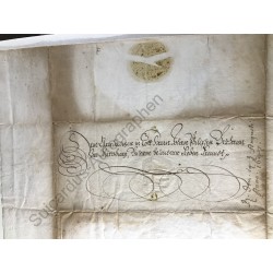 Frankfurt, 9. August 1647 - Brief mit eigenhändiger Unterschrift