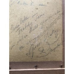 1880 - Portraitphotographie mit Widmung und eigenhändiger Unterschrift