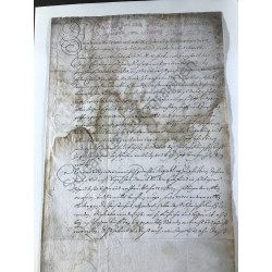 Würzburg, 14. April 1663 - Brief mit eigenhändige Unterschrift