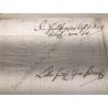 Mainz, 10. Juni 1668 - Brief eigenhändiger Unterschrift