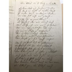 Genf | 1849?, Abschrift von vier Gedichten König Ludwigs I.