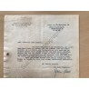 Berlin | 30.09.1939, Brief mit eigenhändiger Unterschrift