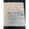Paris, ca. 1878 - Eigenhändiger Brief mit Unterschrift