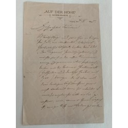 Leipzig, 04.04.1885, Brief...